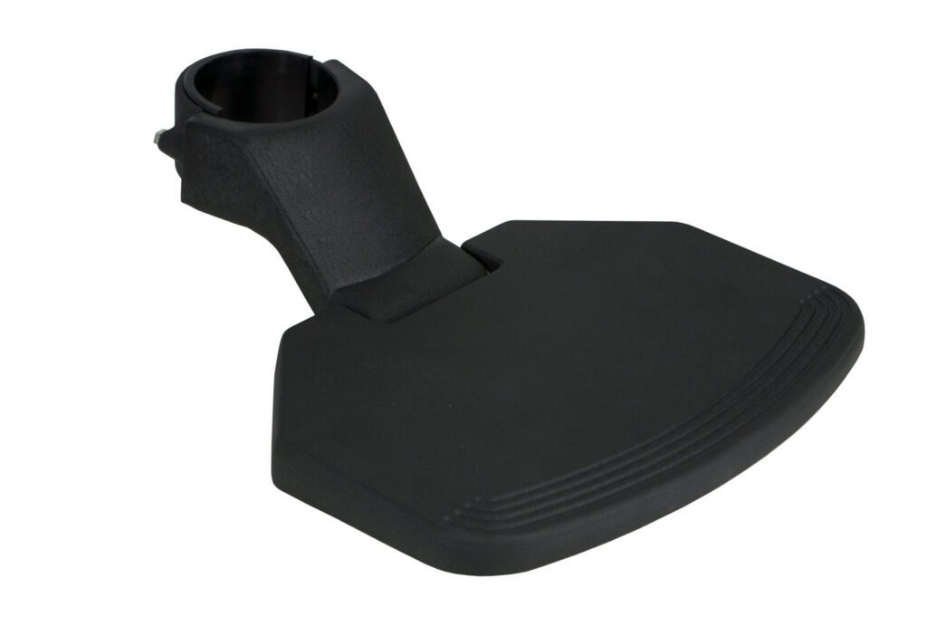 1580045 - FLIP-UP CAST ALUMINUM FOOTREST, LARGE