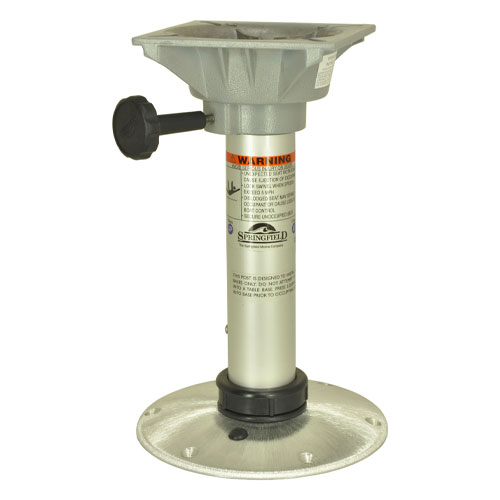 Threaded removable pedestal