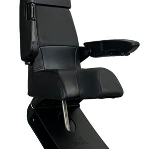 LUXE BLACK (BLACK LUXE SEAT WITH FLEX SUSPENSION - NO PLINTH)