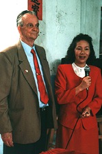Garnett Carnahan & Caroline Lee in 1990
