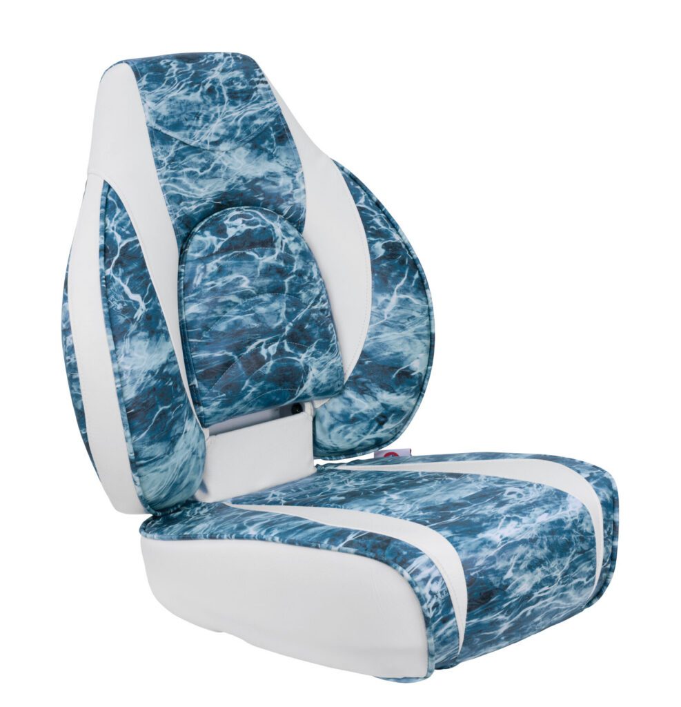1041697 - FISH PRO 1 HIGH-BACK, MOSSY OAK® ELEMENTS AGUA SPINDRIFT™