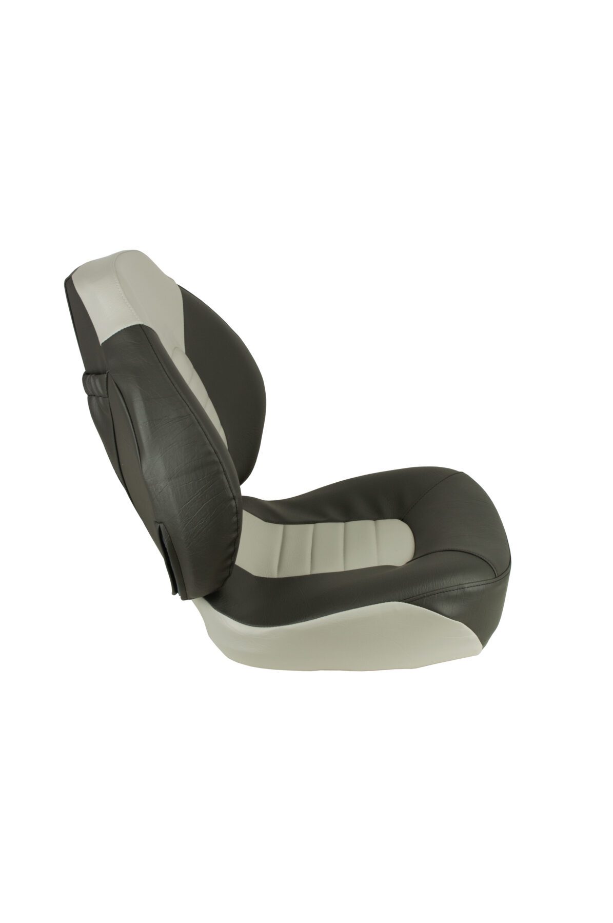 1041733 - FISH PRO 1 MID-BACK FOLDING SEAT, CHARCOAL-GRAY