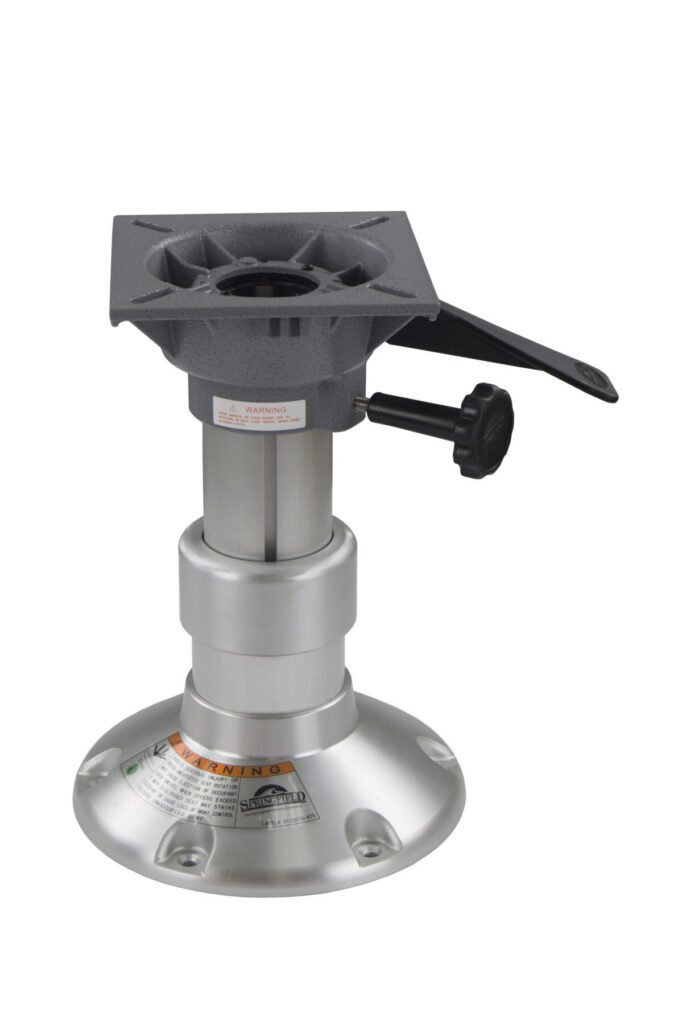 1080136-L1 - 2-7/8" EZ-RIDE WAVE DAMPENING PEDESTAL WITH SWIVEL