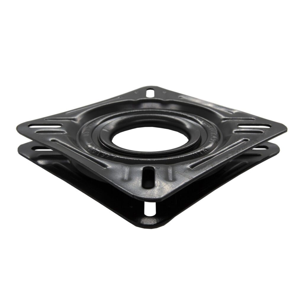 1100007-PDQ - 7" X 7" ZERO DEGREE NON-LOCKING SWIVEL, 6-PACK DISPLAY