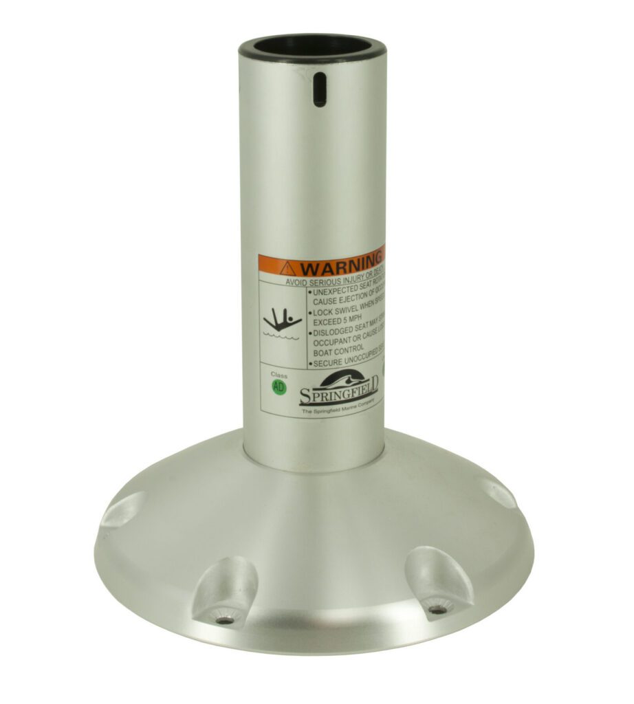 1240010-MAL - 2ND GENERATION 2-7/8" FIXED-HEIGHT PEDESTAL, 10"