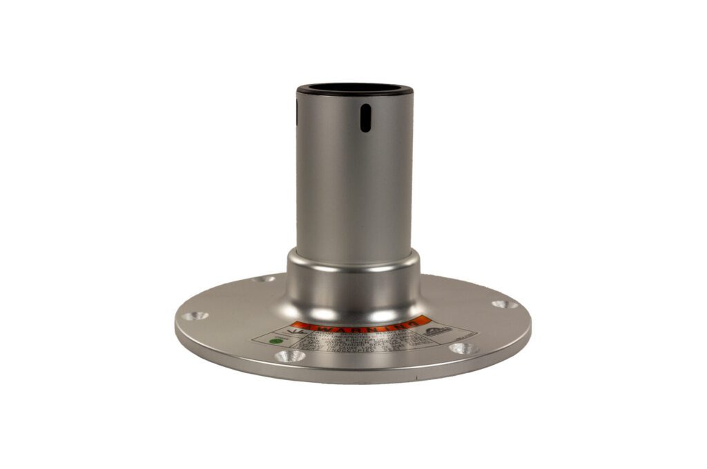 1280106-MAL - 2-7/8" REGATTA FIXED-HEIGHT PEDESTAL, 6"