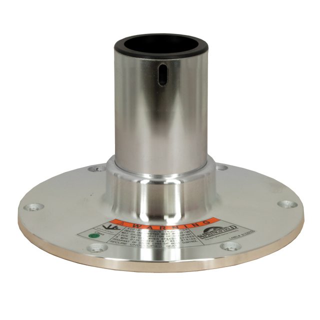 1280106-MPL - 2-7/8" REGATTA FIXED-HEIGHT PEDESTAL, 6"