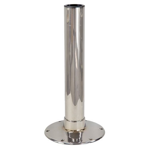 2-7/8" STAINLESS STEEL FIXED-HEIGHT PEDESTAL, 18"