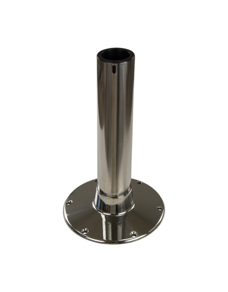 1280624-SS - 2-7/8" STAINLESS STEEL FIXED-HEIGHT PEDESTAL, 24"