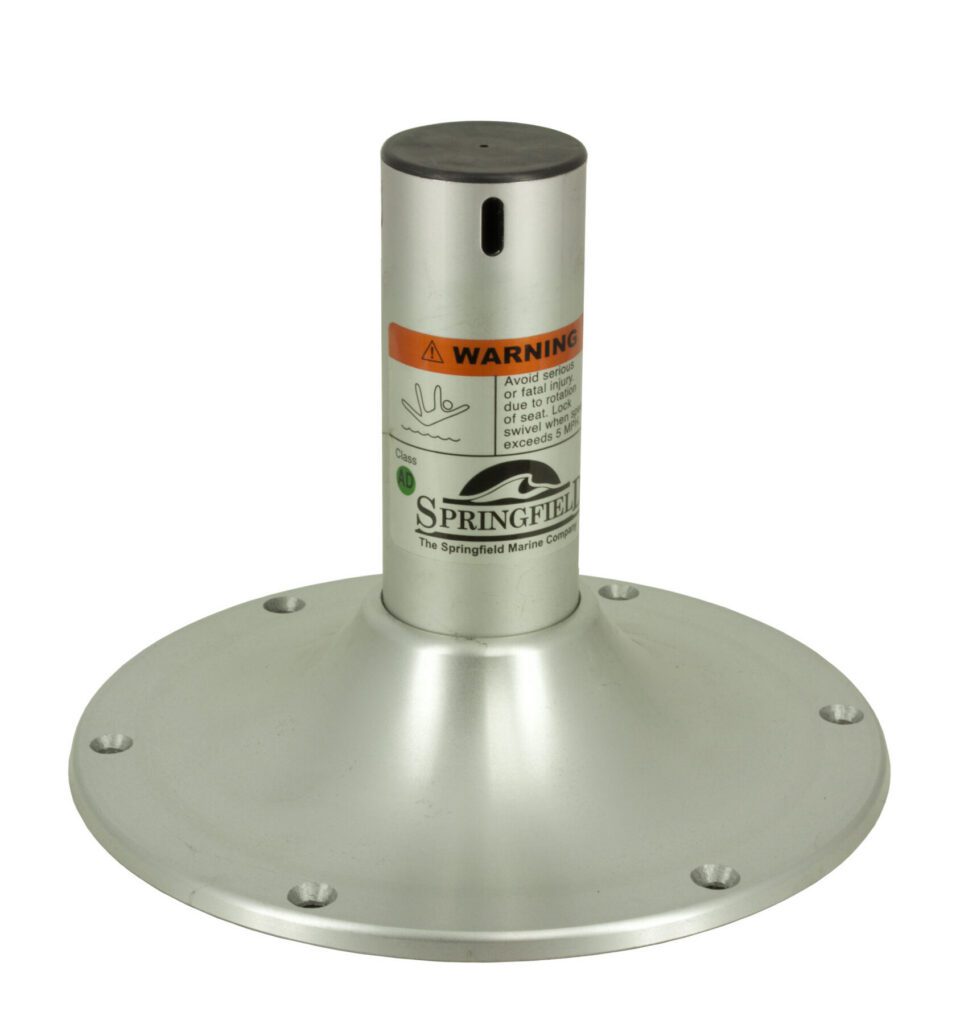 1440607-MAL - 2-3/8" CLIPPER FIXED-HEIGHT PEDESTAL, 7"