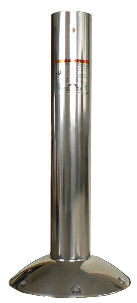 1450024-P - 4" ELITE FIXED-HEIGHT PEDESTAL, 24"