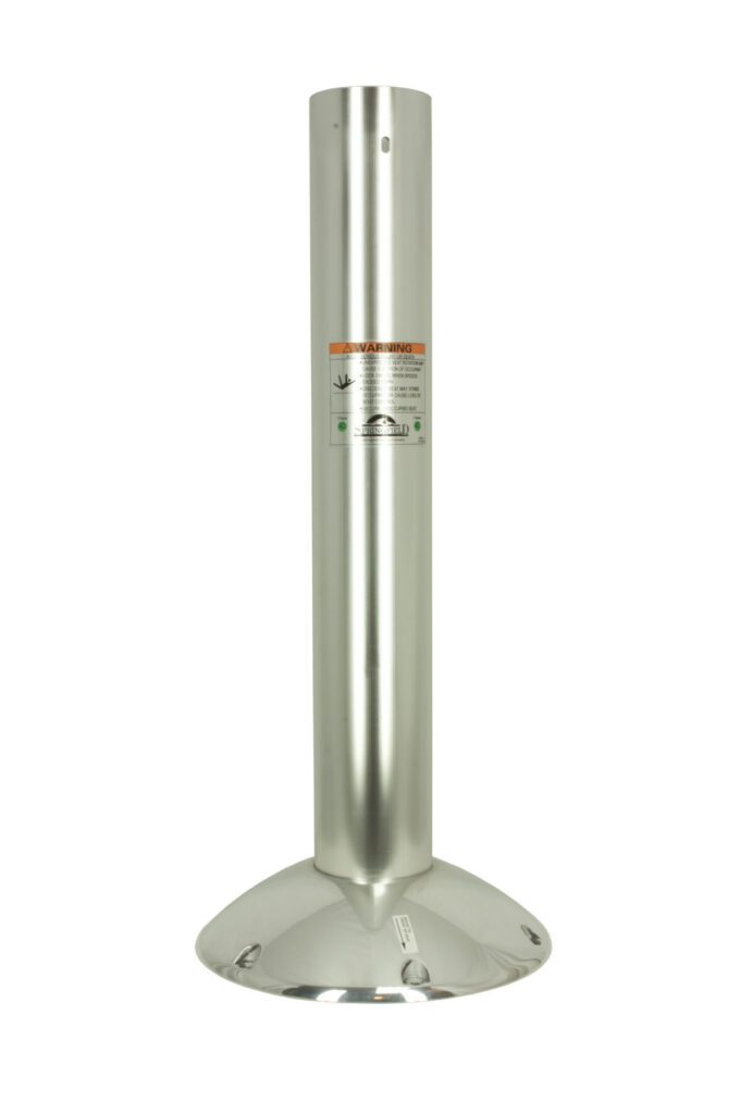 1450028-P - 4" ELITE FIXED-HEIGHT PEDESTAL, 28"