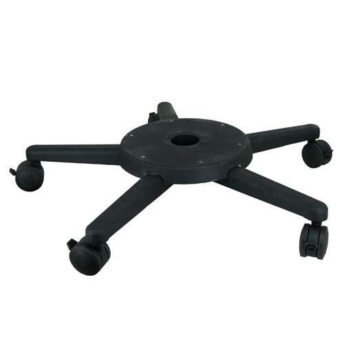 Five legged roller deck platform