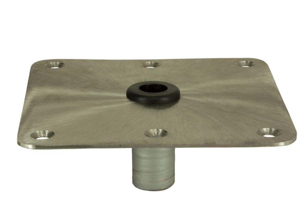 1620001 - KINGPIN™ STANDARD SQUARE STEEL BASE, 7" X 7"
