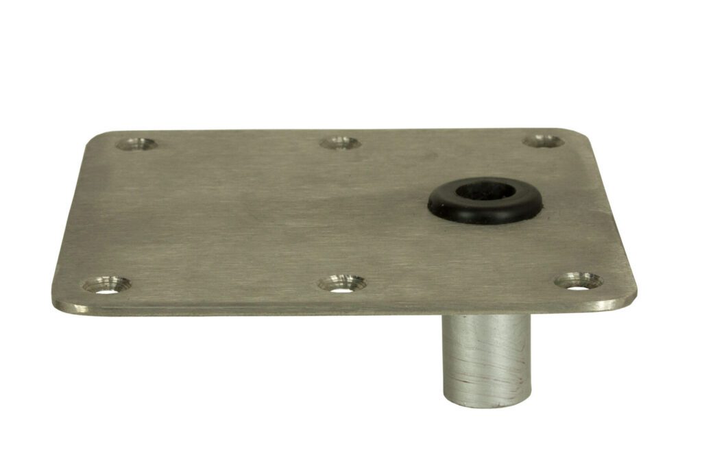 1620003 - KINGPIN™ STANDARD SQUARE STEEL BASE, 7" X 7" OFFSET