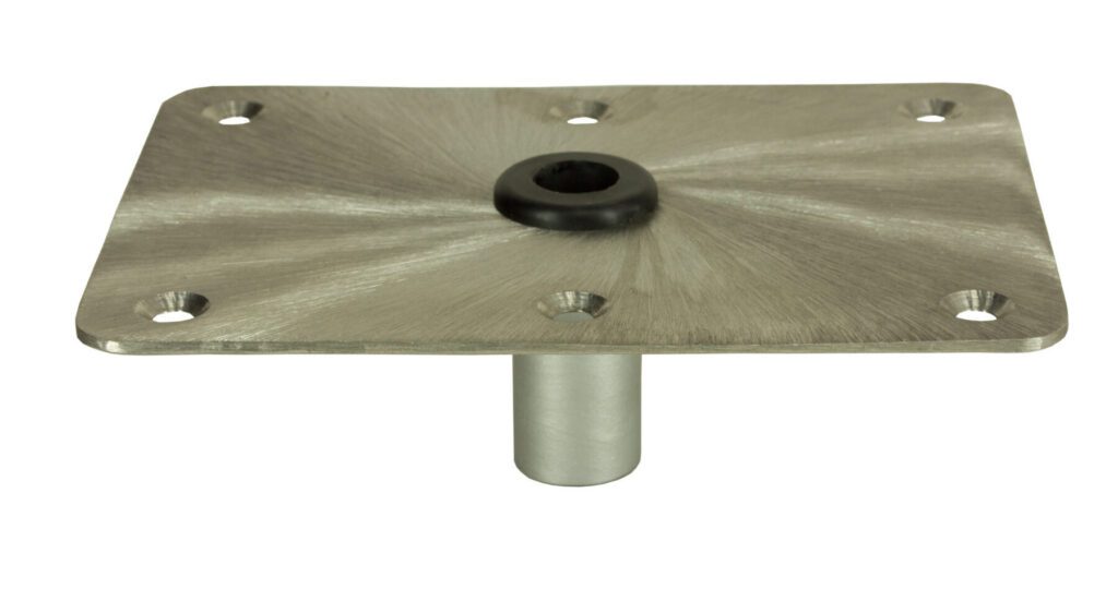 1620004 - KINGPIN™ STANDARD RECTANGULAR STEEL BASE, 6" X 8"