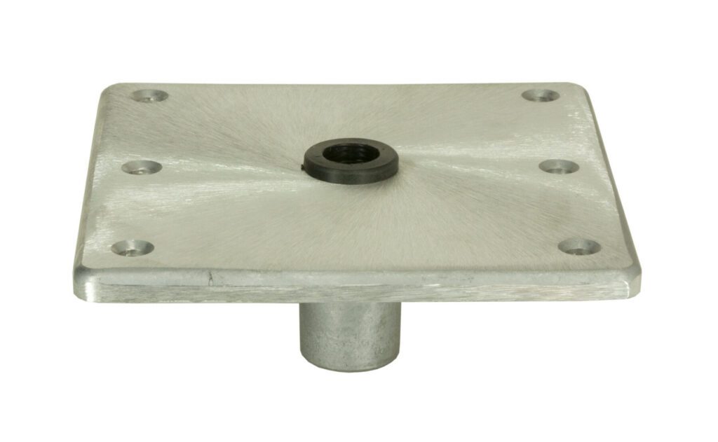 1620016 - KINGPIN™ STANDARD SQUARE ALUMINUM BASE, 7" X 7"