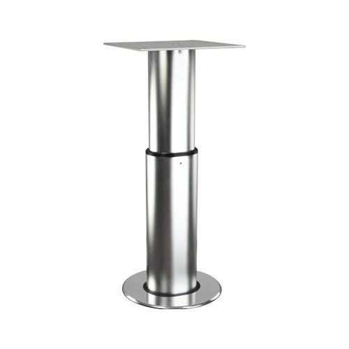 1660238-BD - ELEVATE THRU-DECK ELECTRIC FLOOR-TO-TABLE PEDESTAL, BRITE DIP