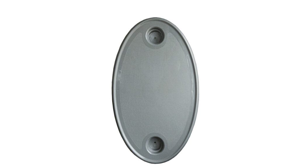 1670006-GB - 30" X 18" OVAL TABLE TOP, GRAY
