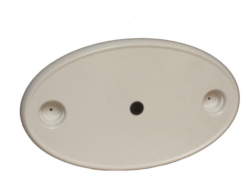 1670006-U - 30" X 18" OVAL TABLE TOP, WHITE