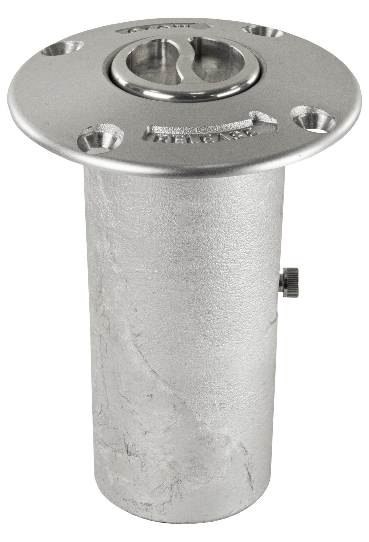 1800090 - 2" INBOARD POP-UP SKI TOW WITH ROUND BASE