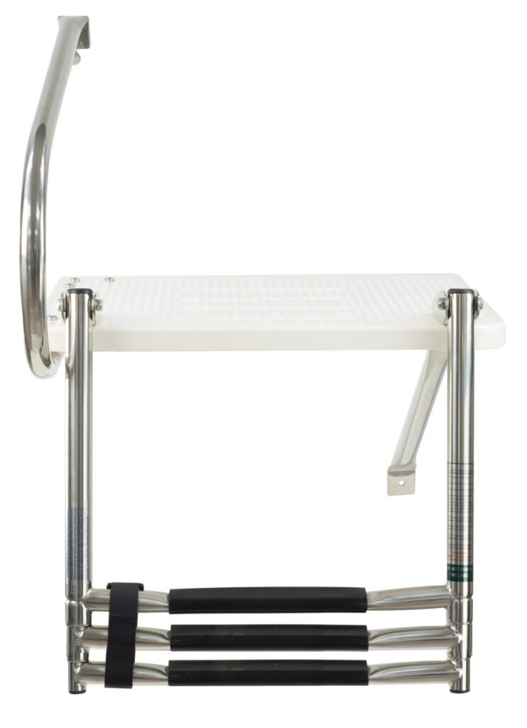 1800245-03 - SWIM PLATFORM TELESCOPIC INBOARD LADDER, 3 STEPS