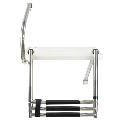 SWIM PLATFORM TELESCOPIC INBOARD LADDER, 3 STEPS