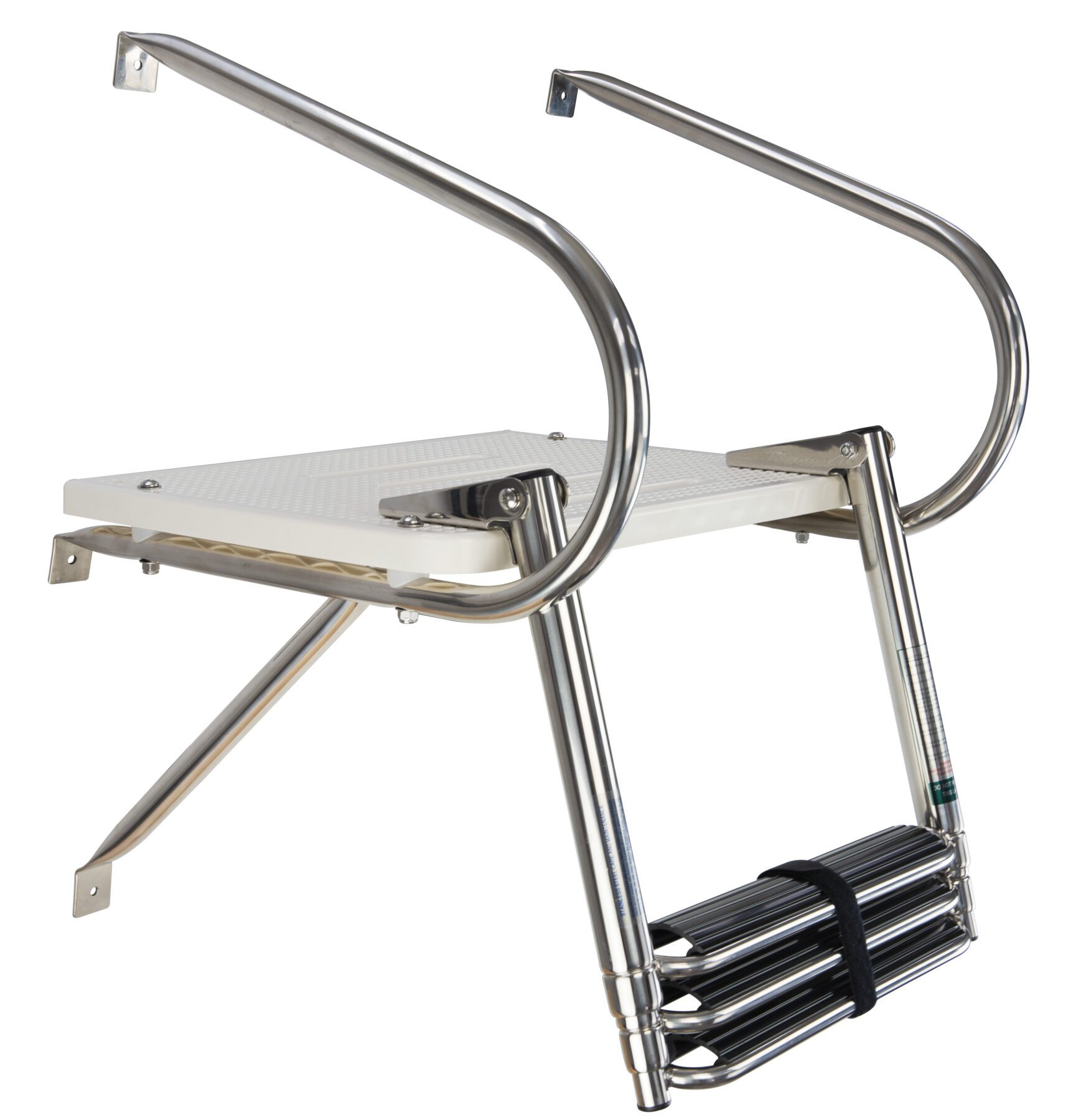 1800245-03 - SWIM PLATFORM TELESCOPIC INBOARD LADDER, 3 STEPS