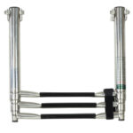 SWIM / DIVE TELESCOPIC LADDER, 3 STEPS
