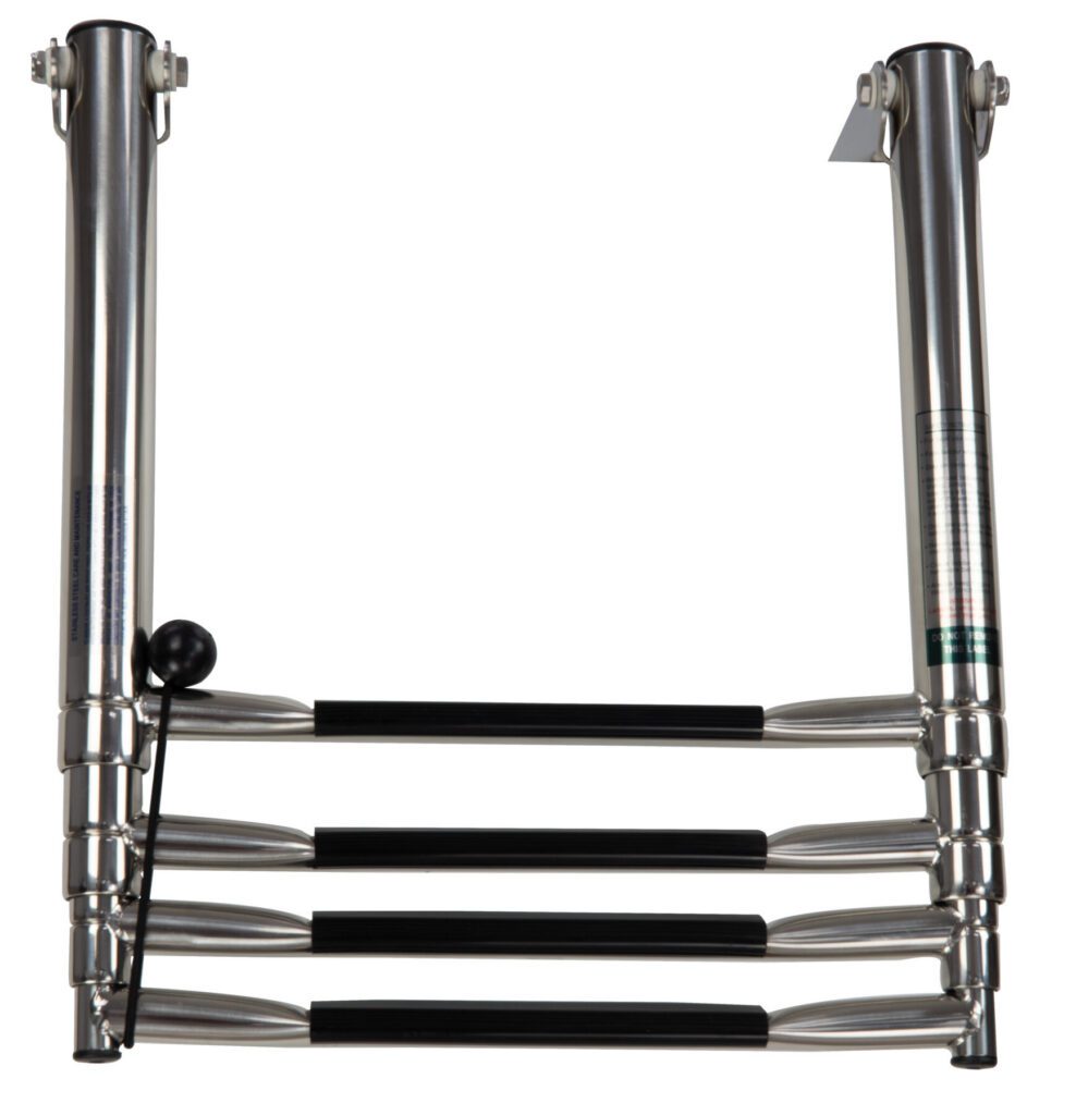 1801250-04 - TELESCOPIC OVER PLATFORM DROP LADDER, 4 STEPS