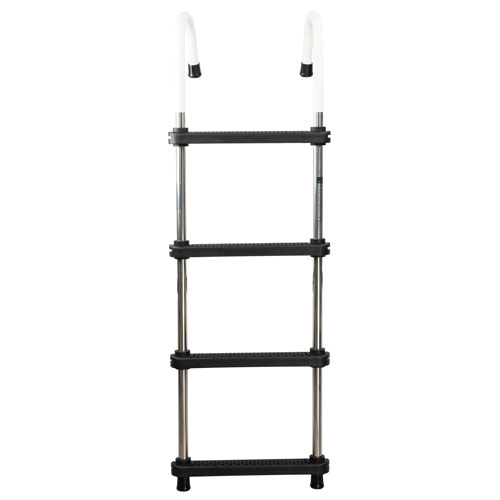 GUNWALE HOOK LADDER SS, 4-STEP
