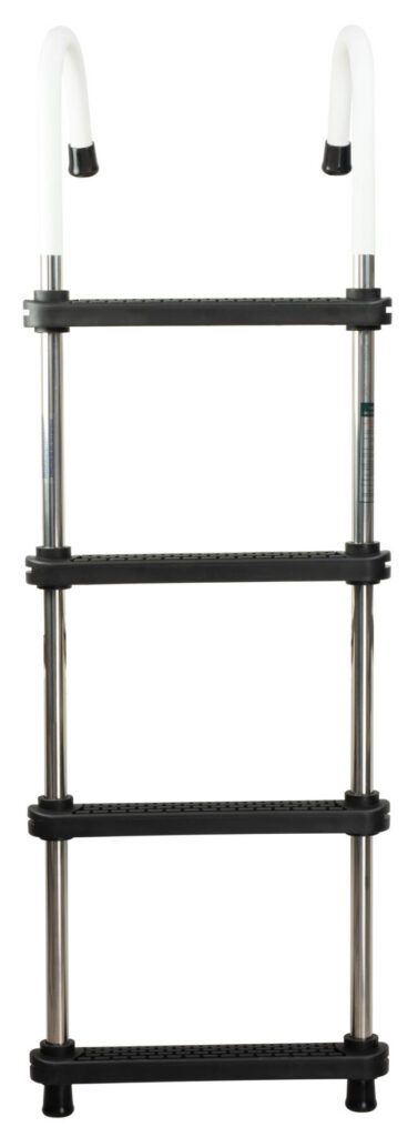 1801270-04 - GUNWALE HOOK LADDER SS, 4-STEP