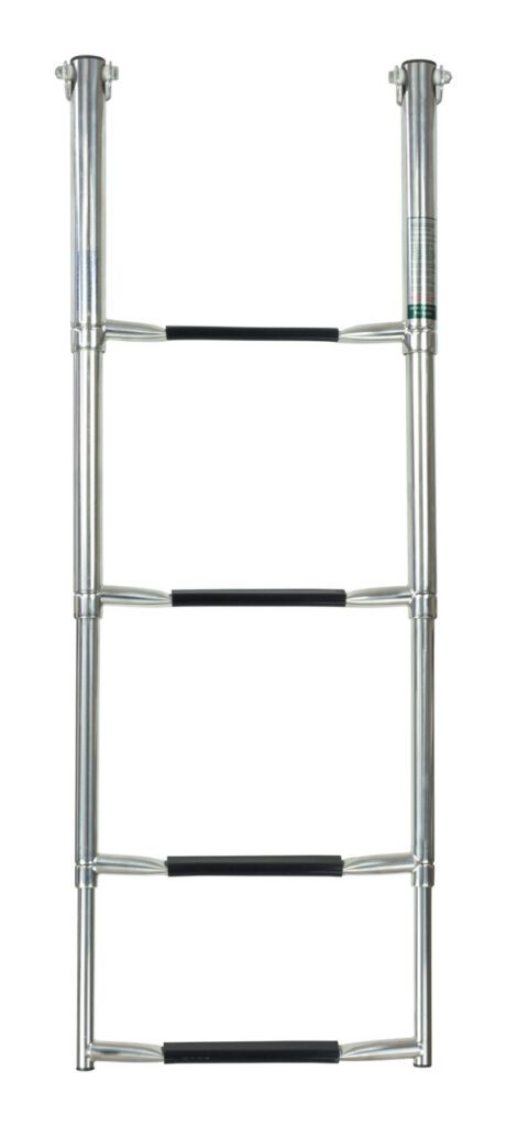 1801275-04 - TELESCOPIC DECK TRANSOM MOUNT LADDER, 4 STEPS