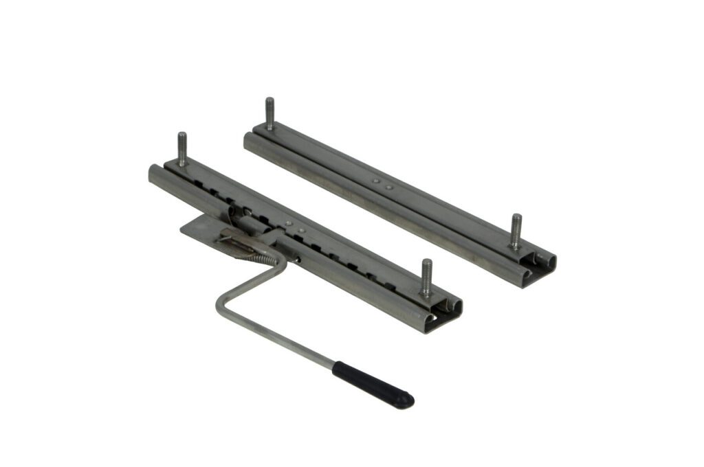 3100205-M - 2-PIECE CHAIR SLIDE RAILS - BENT HANDLES