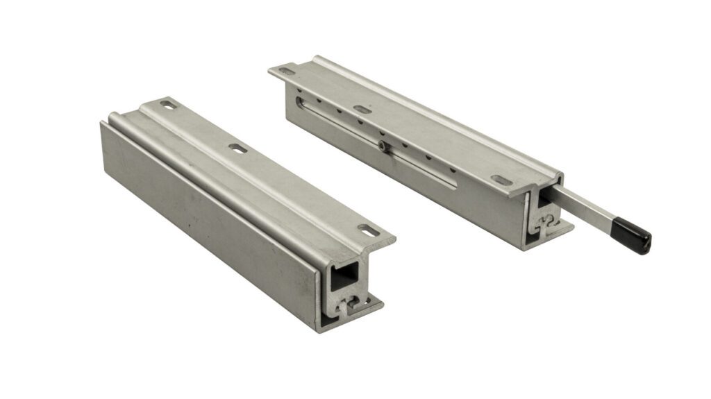 3100534-LSH - HEAVY-DUTY 2-PIECE SLIDE RAILS, SHORT, 4"