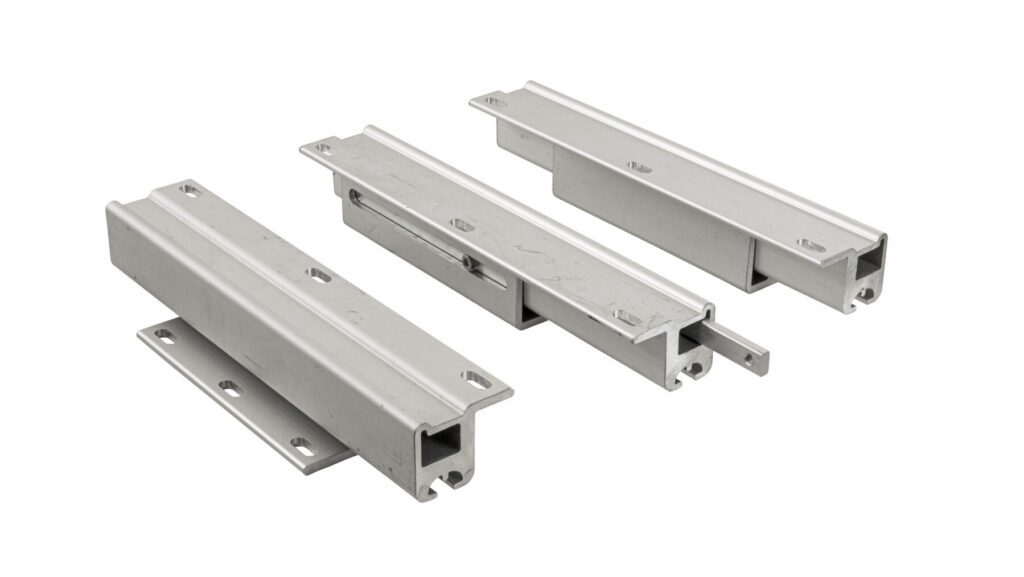 3100537-L3 - HEAVY-DUTY 3-PIECE SLIDE RAILS, LOCKING, 5"