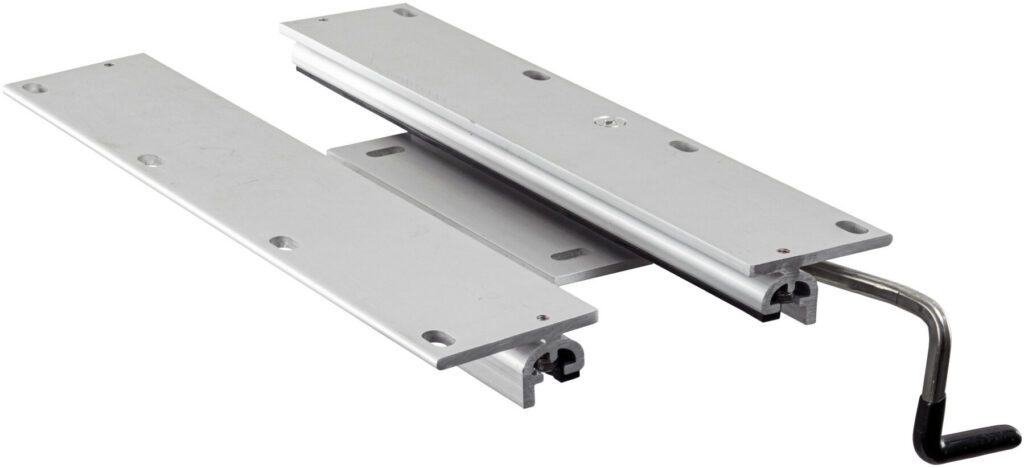 3100665-01 - HEAVY-DUTY LOW-PROFILE 2-PIECE LOCKING SLIDE RAILS, 7"