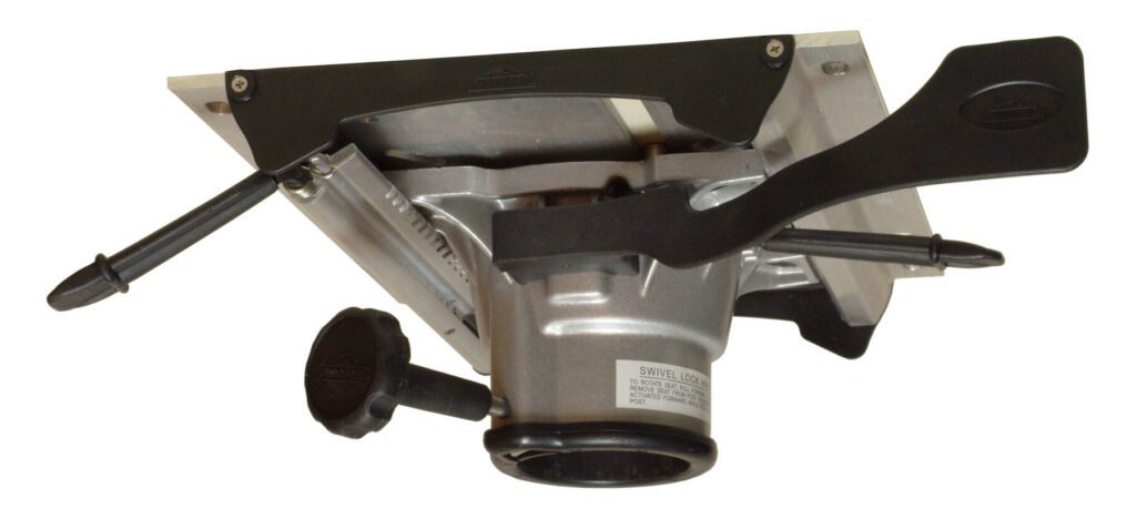 3101521-LARW - PRESTIGE AIR-RIDE SLIDE & SWIVEL, EXTRA WIDE PLATE