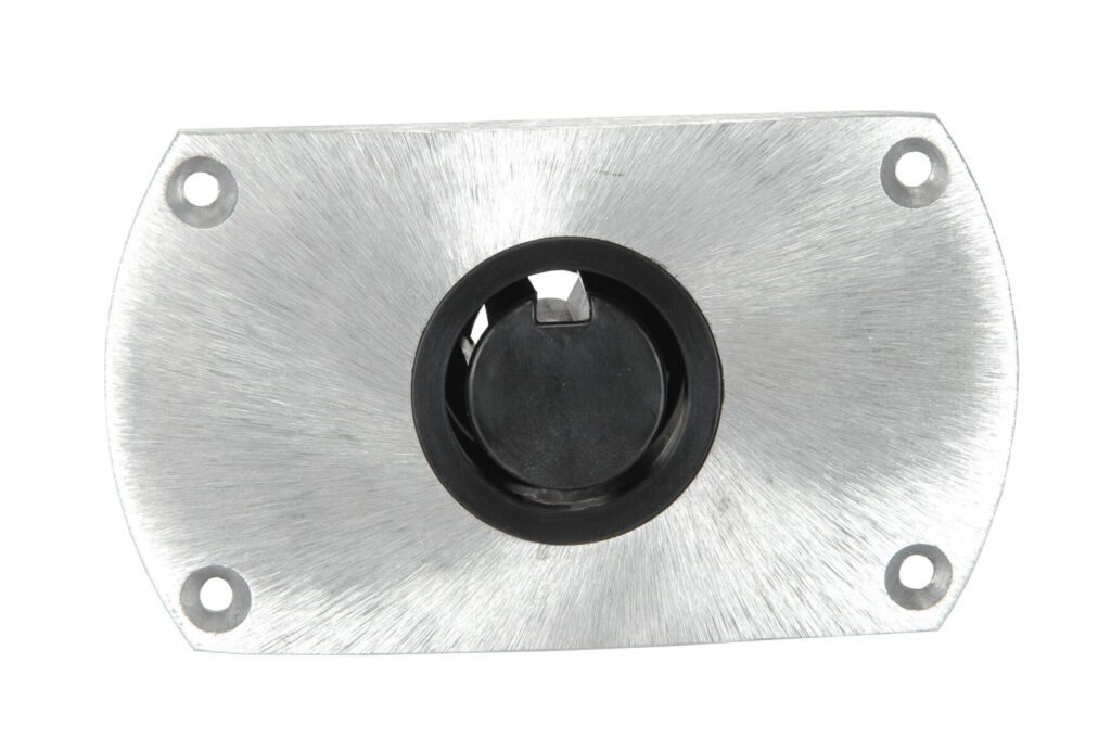 3300750-D1 - 2-3/8" PLUG-IN™ DOUBLE FLAT-SIDED BASE, 9"
