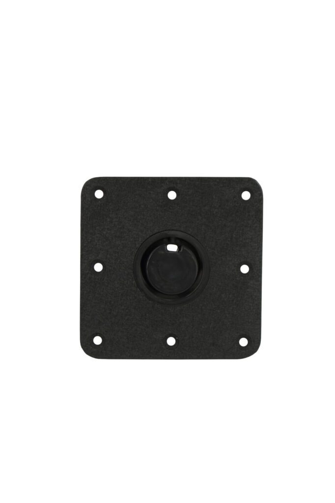 3300753-K1 - 2-3/8" PLUG-IN™ MILD STEEL SQUARE BASE, 7" X 7"