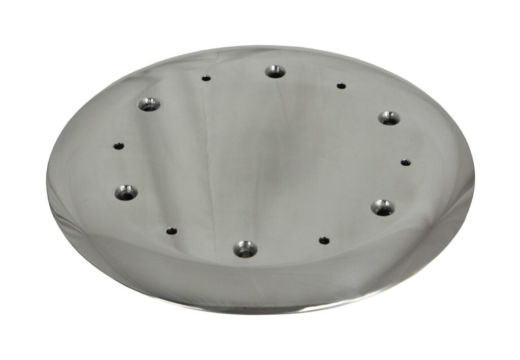 3580012-P - ALUMINUM 12" DECK PLATE,POL