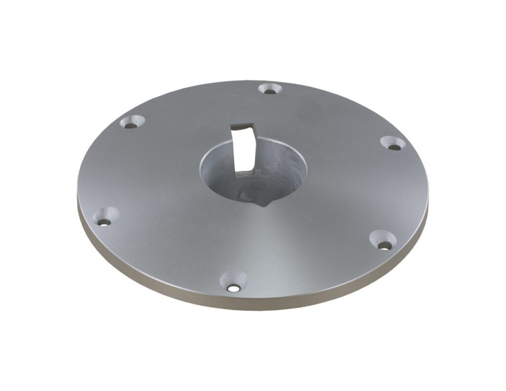 3600002-AB - 9" ROUND ALUMINUM BASE