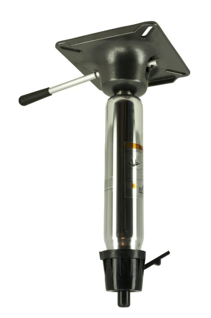 3601002 - 2-3/8" TAPER-LOCK™ NON-LOCKING POWER-RISE SIT-DOWN ADJUSTABLE PEDESTAL WITH SWIVEL