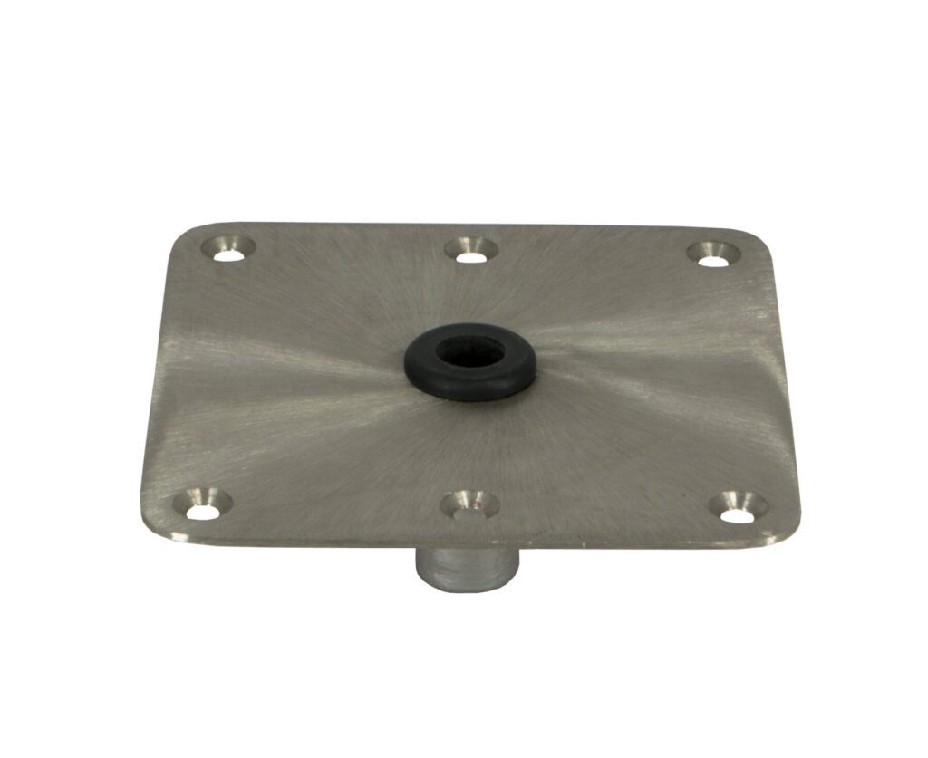 3620001 - KINGPIN™ STANDARD SQUARE STEEL BASE, 7" X 7"