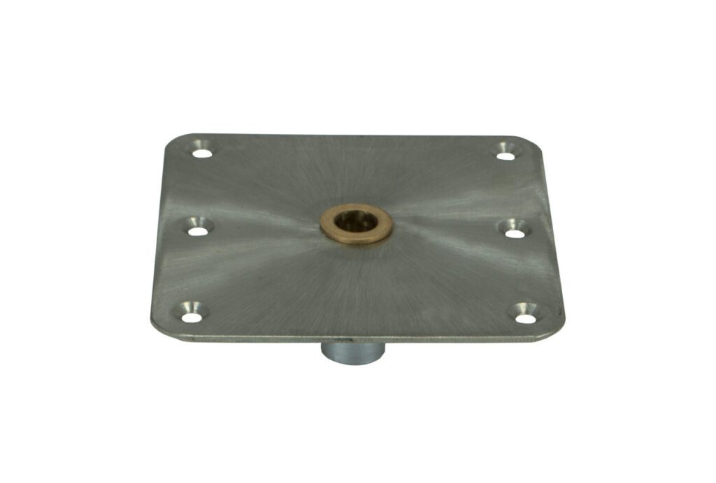 3620001-B - KINGPIN™ STANDARD SQUARE STEEL BASE, 7" X 7"