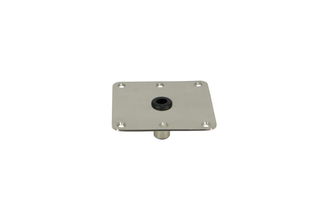 3620001-P - KINGPIN™ STANDARD SQUARE STEEL BASE, 7" X 7"