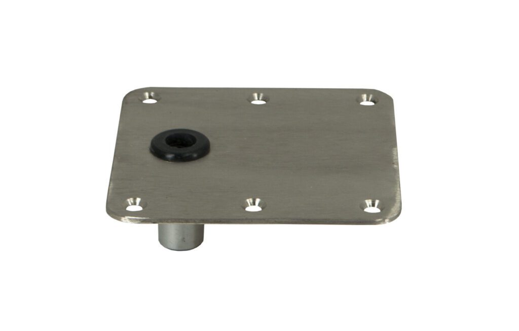 3620003 - KINGPIN™ STANDARD SQUARE STEEL BASE, 7" X 7" OFFSET