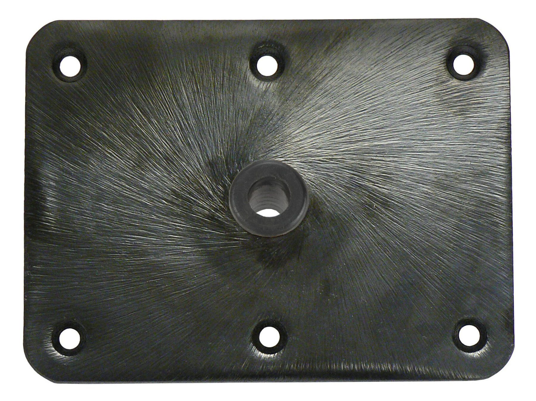 3630004-EC - KINGPIN™ THREADED RECTANGULAR STEEL BASE, 6" X 8"