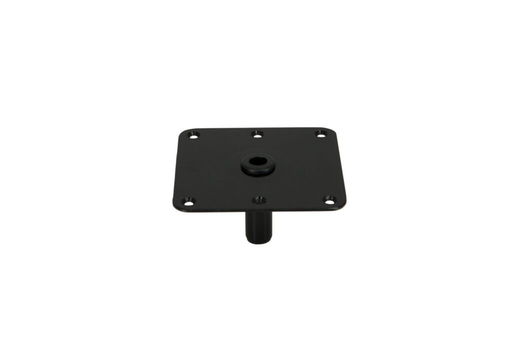 3630020 - KINGPIN™ THREADED SQUARE STEEL BASE, 7" X 7"