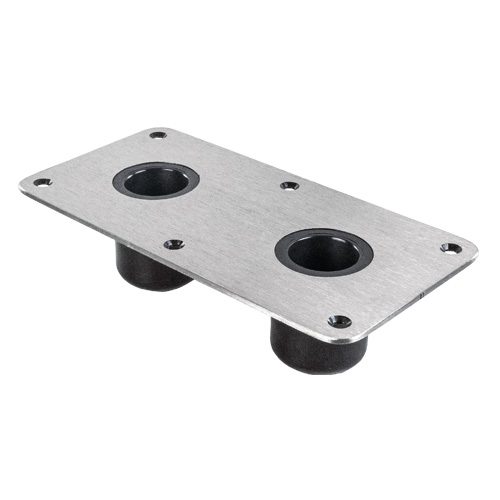 3640028-CL - SPRING-LOCK™ 6" X 8" NON-LOCKING RECTANGULAR BASE